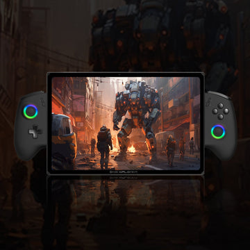 Front view of the OneXPlayer X1 Pro handheld game console with 10.95-inch high-resolution display